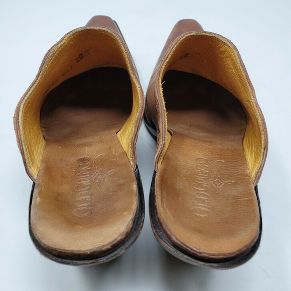 Old Gringo Woman’s Mules Slide Boots Brown Leather - Picture 6 of 8